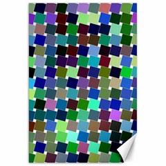 Geometric Background Colorful Canvas 20  X 30 