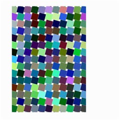 Geometric Background Colorful Large Garden Flag (two Sides)