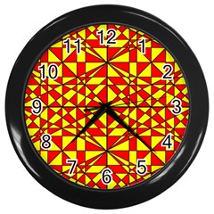 Rby-3-4 Wall Clock (black) by ArtworkByPatrick