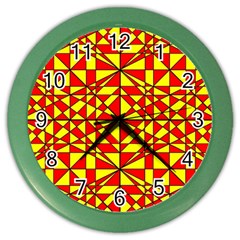 Rby-3-4 Color Wall Clock by ArtworkByPatrick