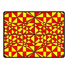 Rby-3-4 Fleece Blanket (small) by ArtworkByPatrick