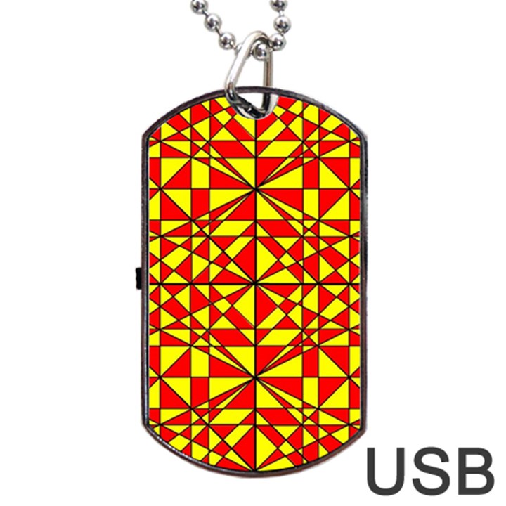 RBY-3-4 Dog Tag USB Flash (One Side)