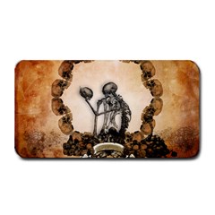 Awesome Skeleton With Skulls Medium Bar Mats