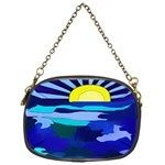 Sunset on The Lake Chain Purse (One Side) Front