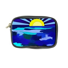 Sunset On The Lake Coin Purse by bloomingvinedesign