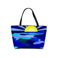 Sunset On The Lake Classic Shoulder Handbag