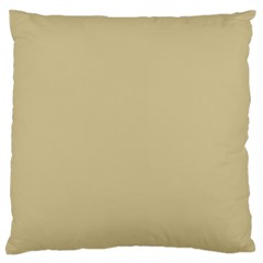 Cream Standard Flano Cushion Case (one Side) by designsbyamerianna