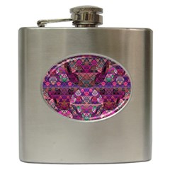 Easteregghunt Hip Flask (6 Oz) by designsbyamerianna