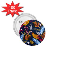 Colorful Birds In Nature 1 75  Buttons (100 Pack)  by Sobalvarro