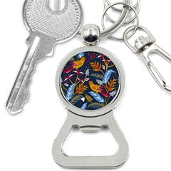 Colorful Birds In Nature Bottle Opener Key Chain by Sobalvarro