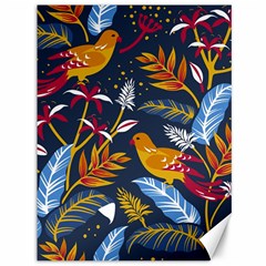 Colorful Birds In Nature Canvas 36  X 48  by Sobalvarro