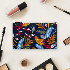 Colorful Birds In Nature Cosmetic Bag (small) by Sobalvarro