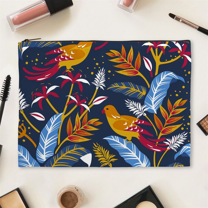 Colorful birds in nature Cosmetic Bag (XL)