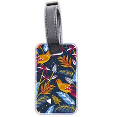 Colorful Birds In Nature Luggage Tag (two Sides) by Sobalvarro