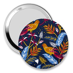 Colorful Birds In Nature 3  Handbag Mirrors by Sobalvarro