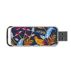 Colorful Birds In Nature Portable Usb Flash (one Side) by Sobalvarro