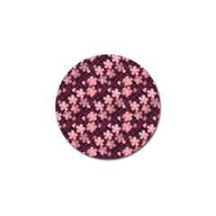 Cherry Blossoms Japanese Golf Ball Marker (4 Pack)