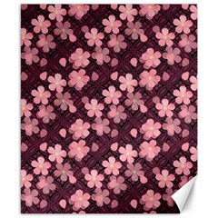 Cherry Blossoms Japanese Canvas 8  X 10  by HermanTelo