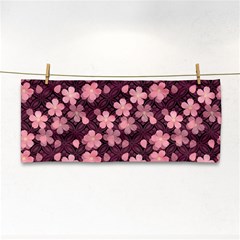 Cherry Blossoms Japanese Hand Towel