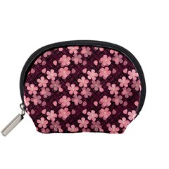 Cherry Blossoms Japanese Accessory Pouch (small)