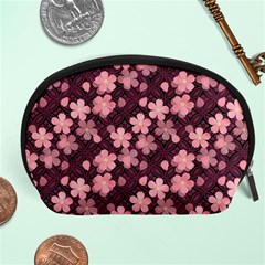 Cherry Blossoms Japanese Accessory Pouch (large) by HermanTelo