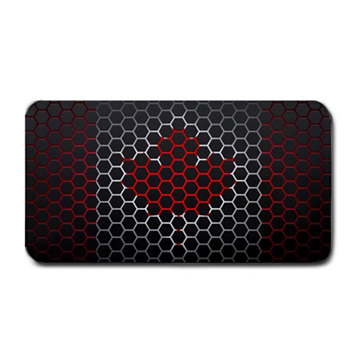 Canada Flag Hexagon Medium Bar Mats