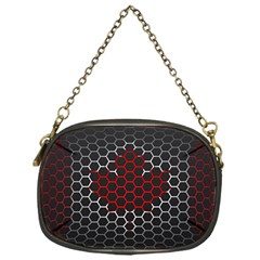 Canada Flag Hexagon Chain Purse (one Side)