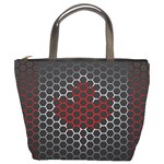 Canada Flag Hexagon Bucket Bag Front