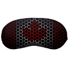 Canada Flag Hexagon Sleeping Mask by HermanTelo