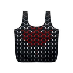 Canada Flag Hexagon Full Print Recycle Bag (s) by HermanTelo