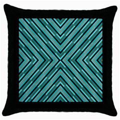 Fabric Sage Grey Throw Pillow Case (black) by HermanTelo