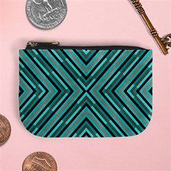 Fabric Sage Grey Mini Coin Purse