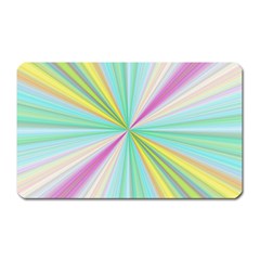 Background Burst Abstract Color Magnet (rectangular) by HermanTelo