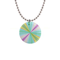 Background Burst Abstract Color 1  Button Necklace by HermanTelo