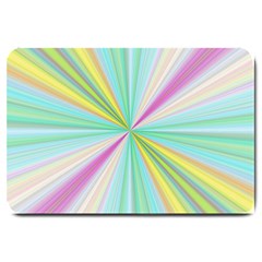 Background Burst Abstract Color Large Doormat  by HermanTelo