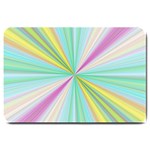 Background Burst Abstract Color Large Doormat  30 x20  Door Mat