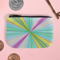 Background Burst Abstract Color Mini Coin Purse