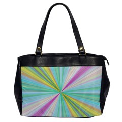 Background Burst Abstract Color Oversize Office Handbag by HermanTelo