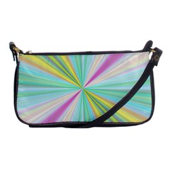 Background Burst Abstract Color Shoulder Clutch Bag by HermanTelo