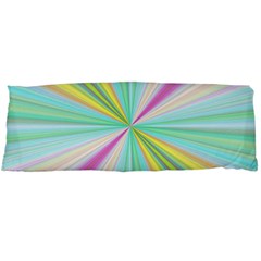 Background Burst Abstract Color Body Pillow Case (dakimakura)