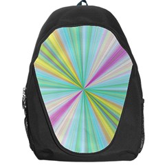 Background Burst Abstract Color Backpack Bag