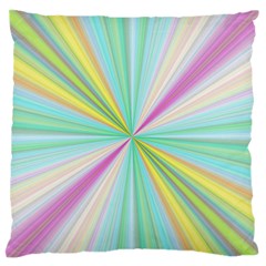 Background Burst Abstract Color Large Flano Cushion Case (one Side)