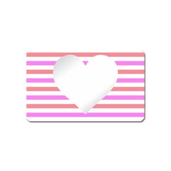 Love Heart Valentine S Day Magnet (name Card) by HermanTelo