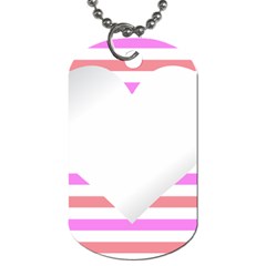 Love Heart Valentine S Day Dog Tag (two Sides)