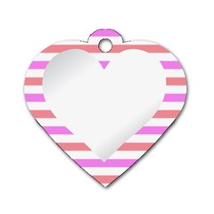 Love Heart Valentine S Day Dog Tag Heart (one Side)