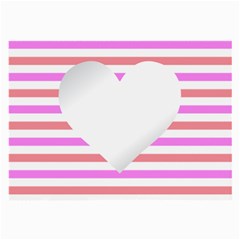 Love Heart Valentine S Day Large Glasses Cloth