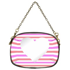 Love Heart Valentine S Day Chain Purse (two Sides) by HermanTelo