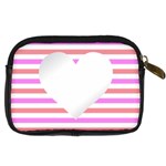 Love Heart Valentine S Day Digital Camera Leather Case Back