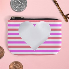 Love Heart Valentine S Day Mini Coin Purse by HermanTelo