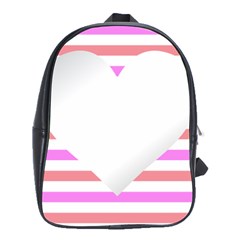 Love Heart Valentine S Day School Bag (large)